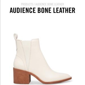 Audience Bone Leather Booties